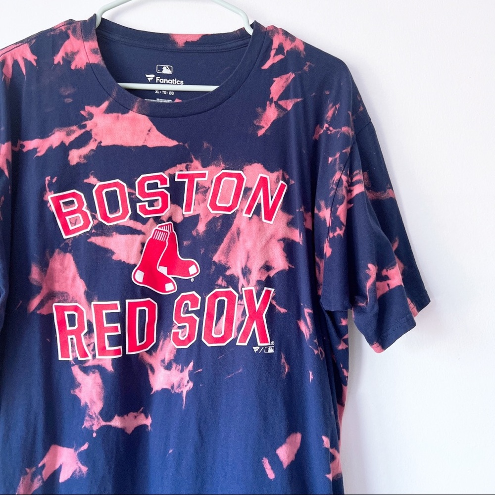 Boston Red Sox Bleach Dyed T-Shirt